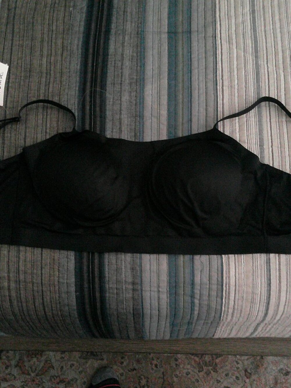 Soma XXL Enbliss Luxe Adjustable Bralette black NWT
